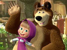 Маша и Медведь: Крестики-нолики