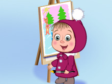 Маша и Медведь: Кто нарисовал?