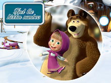 Маша и Медведь: Поиск цифр