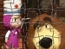 Маша и медведь: волшебные пазлы