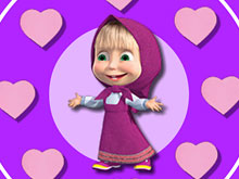 Маша слушает музыку