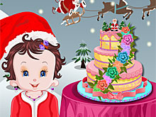 Готовим еду: Рождественский торт малышки Лизи