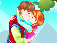 Холодное сердце: Анна и Кристофф поцелуи