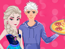 Холодное сердце: Эльза и Джек готовят пиццу