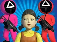 Игра в кальмара 3Д