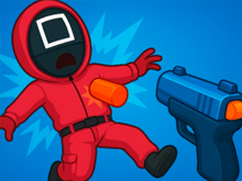 Игра в кальмара: Стрелялка на игровой площадке