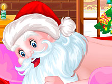Новый год: Санта Клаус в спа-салоне
