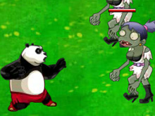 Панда против зомби