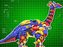Роботы динозавры: Брахиозавр