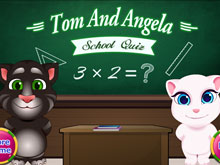 Том и Анжела в школе